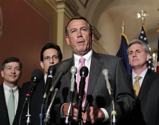 John Boehner, Eric Cantor, Kevin McCarthy, Jeb Hensarling